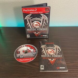 Mortal Kombat: Deadly Alliance (Sony PlayStation 2, 2002) CiB - Tested & Working